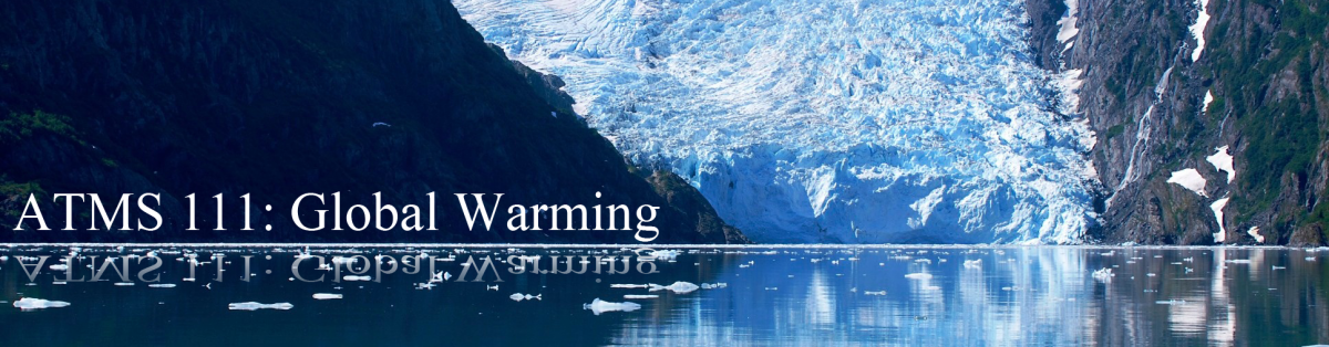 Course banner: ATMS 111 - Global Warming
