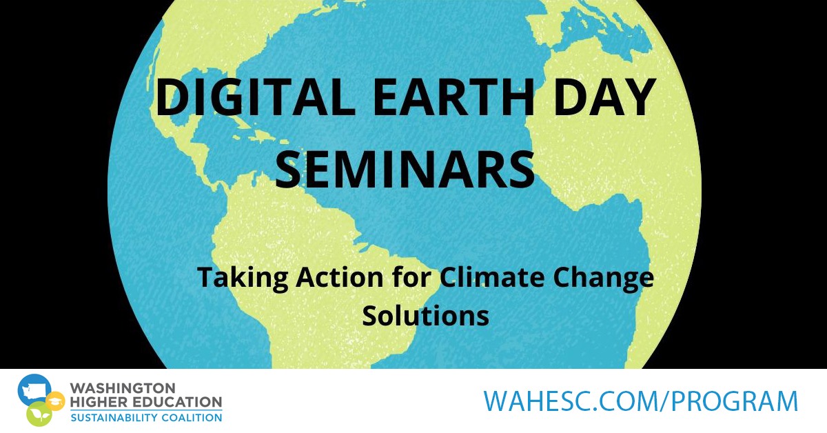 Digital Earth Day Seminars flier