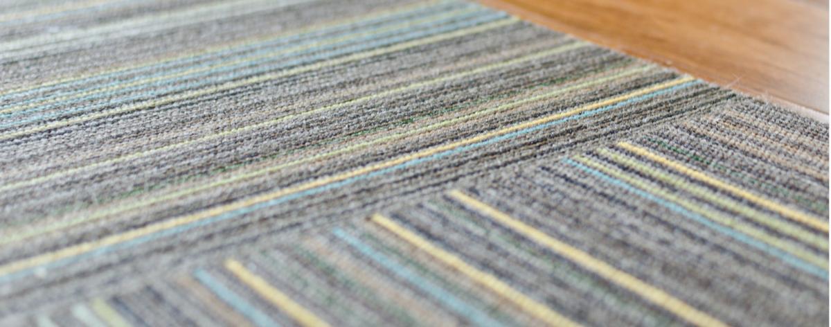Photo of carpet squares.