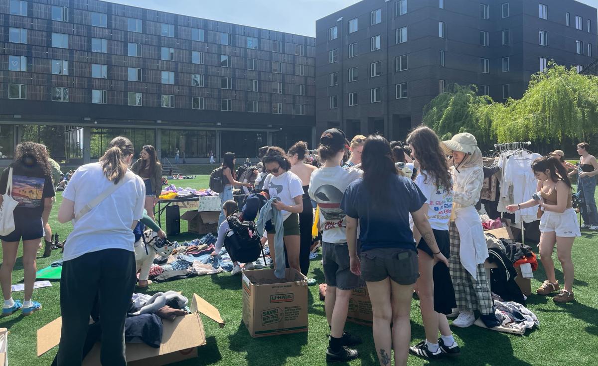 Thrift event on Denny Field