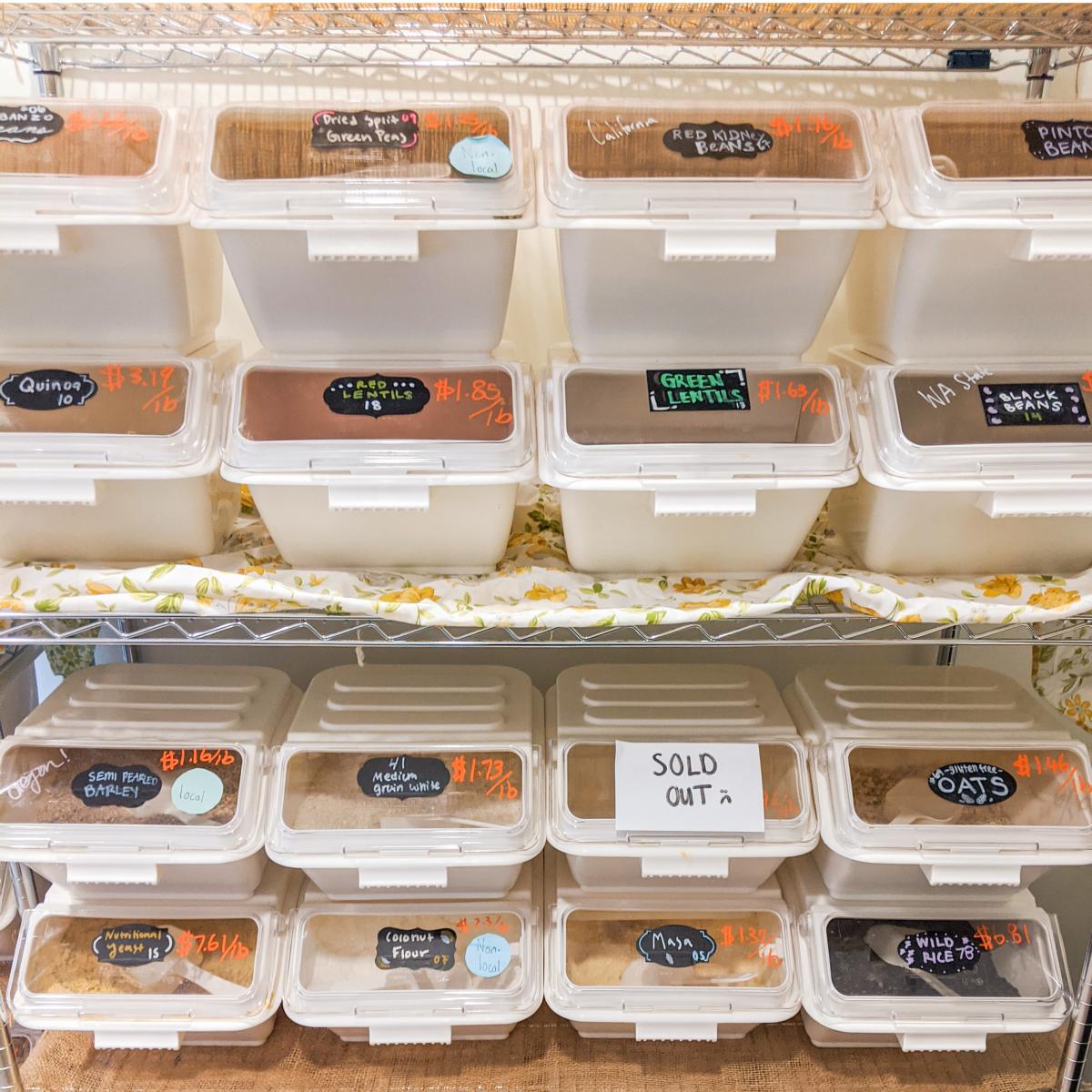 bulk food items