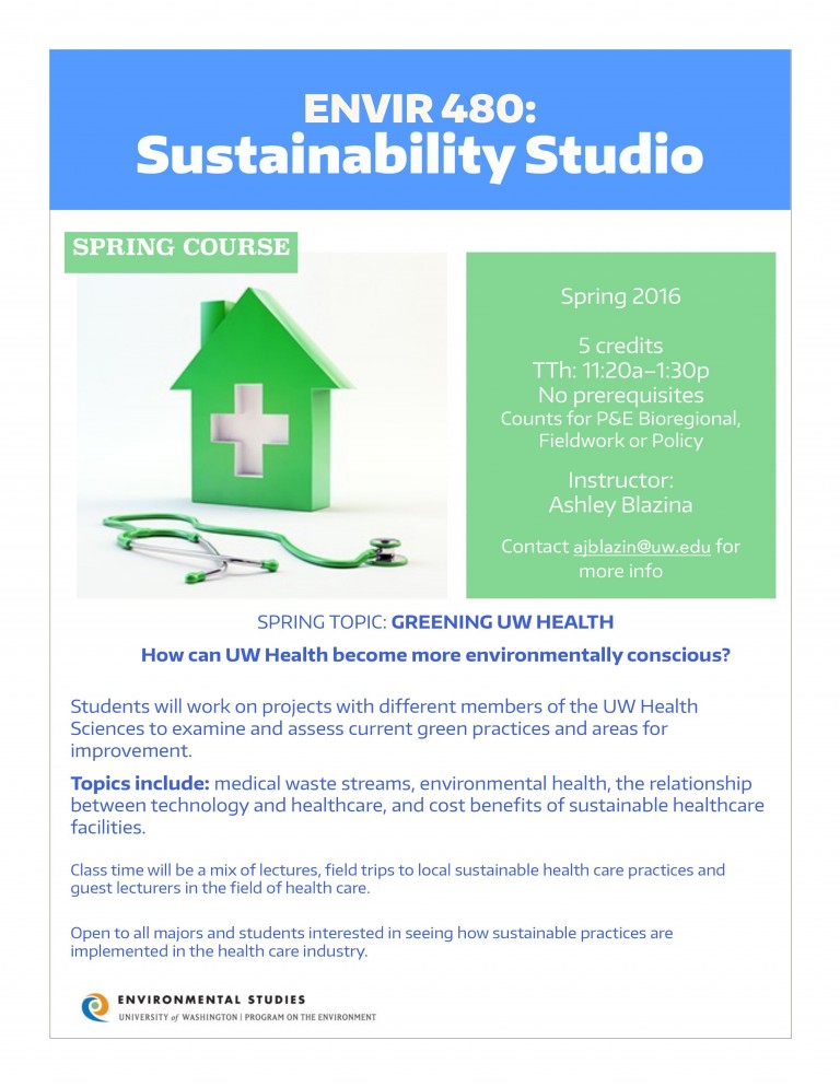 Course poster: ENVIR 480