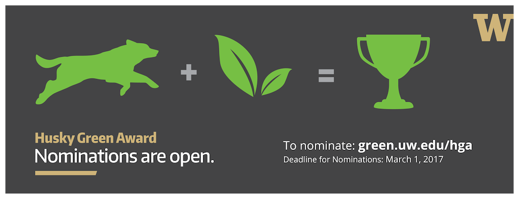 Husky Green Awards 2017 nominations open banner