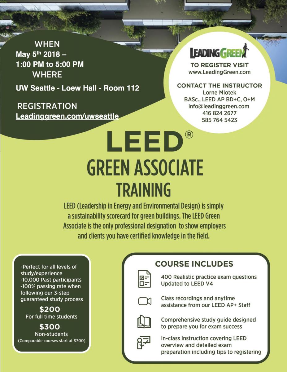 LEED training poster