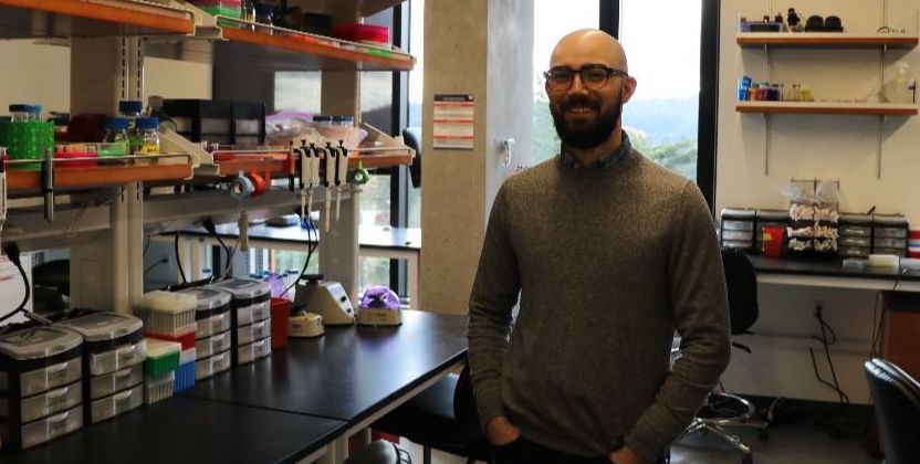 Molecular Information Systems Lab (MISL) manager David Ward