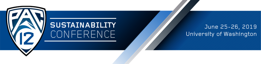 Pac-12 Sustainability Conference header