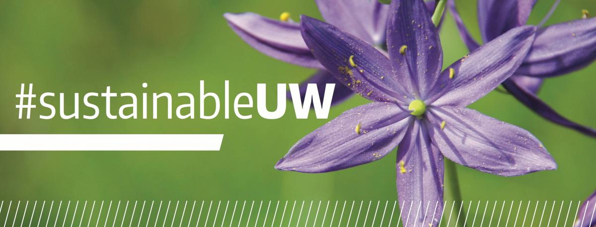 #sustainableUW banner