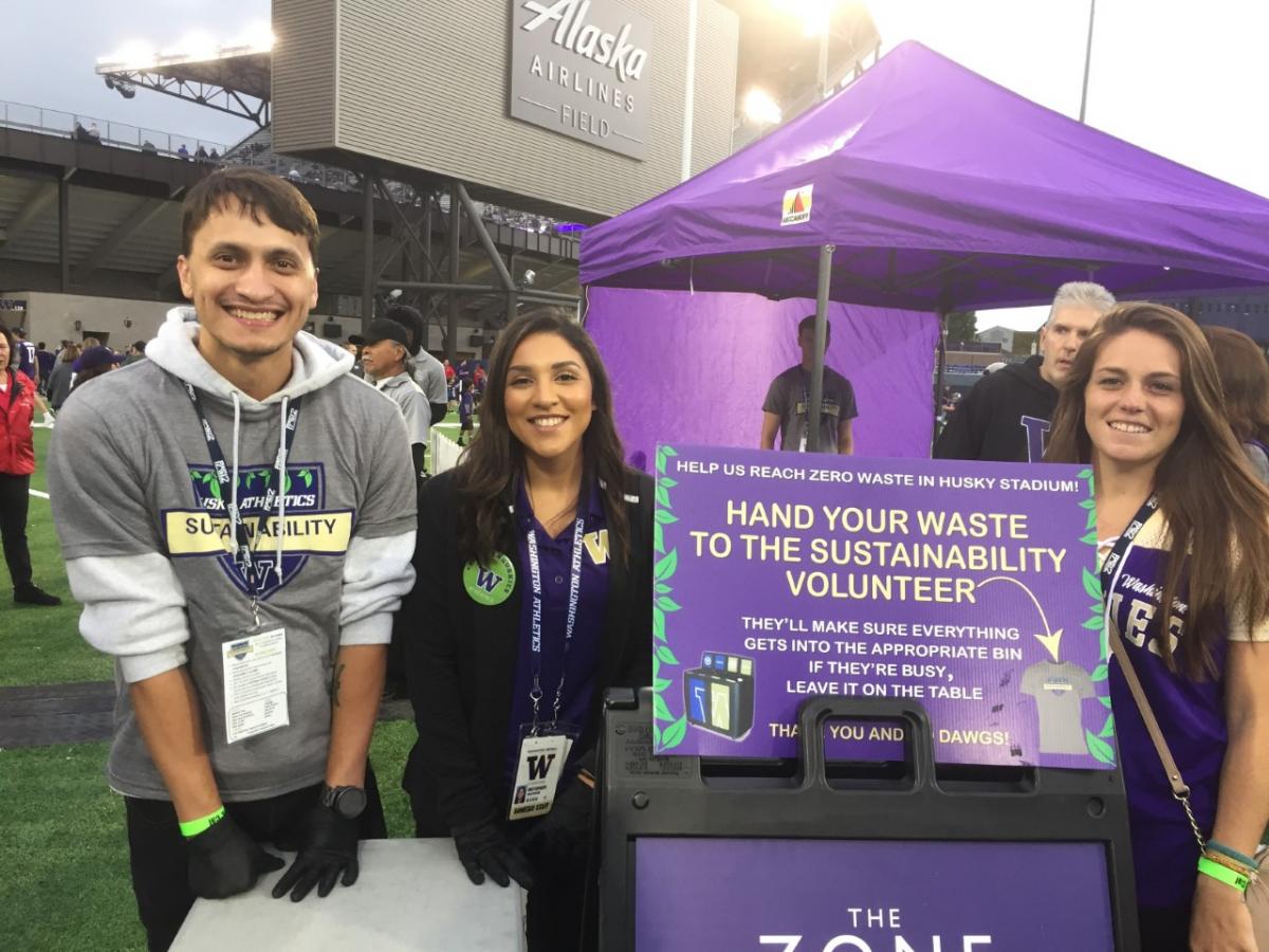 Football sustainability volunteers