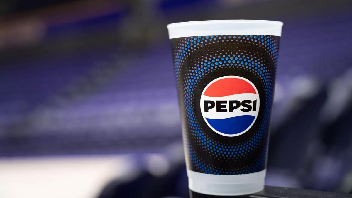 reusable cup with Pepsi logo