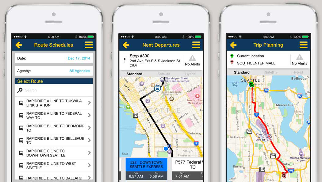 metro trip planner app