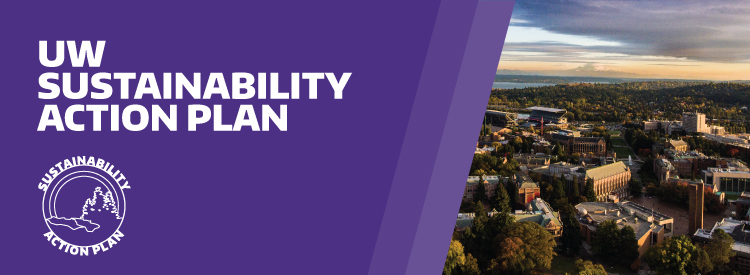 UW Sustainability Action Plan header