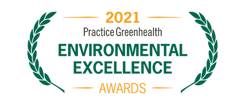 2021 Practice Greenhealth awards logo