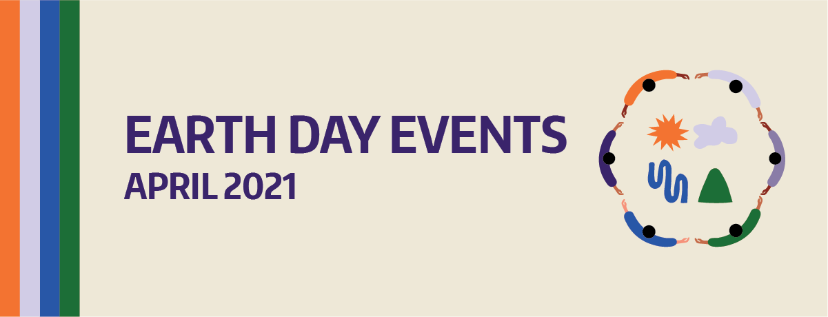 UW Earth Day 2021 events banner