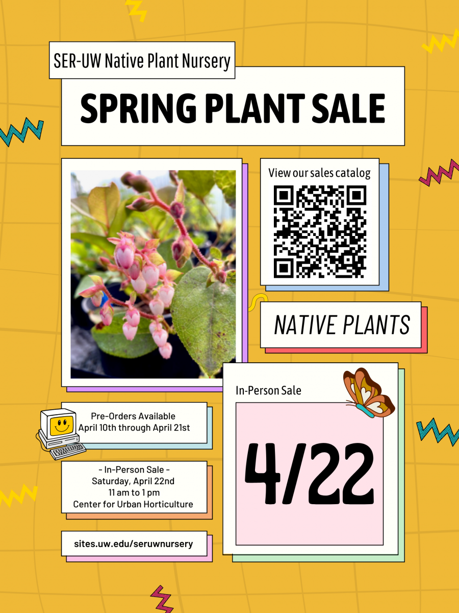 SER Nursery Spring Plant Sale, April 22