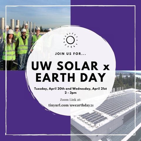 UW Solar Earth Day event