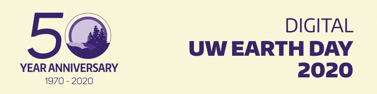 UW Digital Earth Day 2020 header