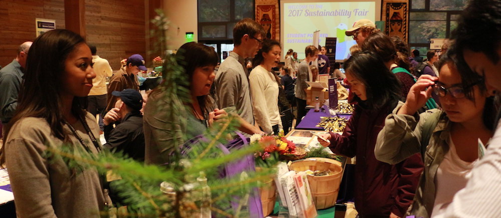 2017 Sustainability Fair crowd