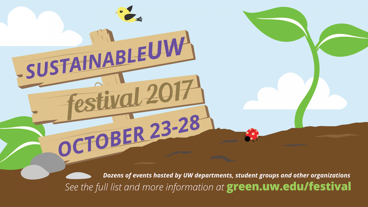 SustainableUW Festival digital ad