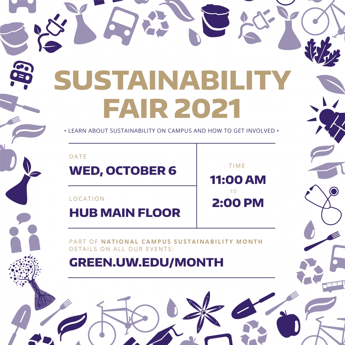 Sustainability Fair poster