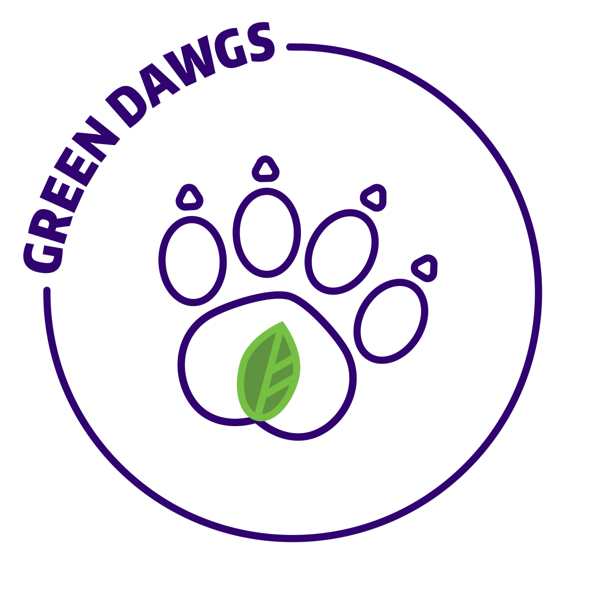 Green Dawgs logo