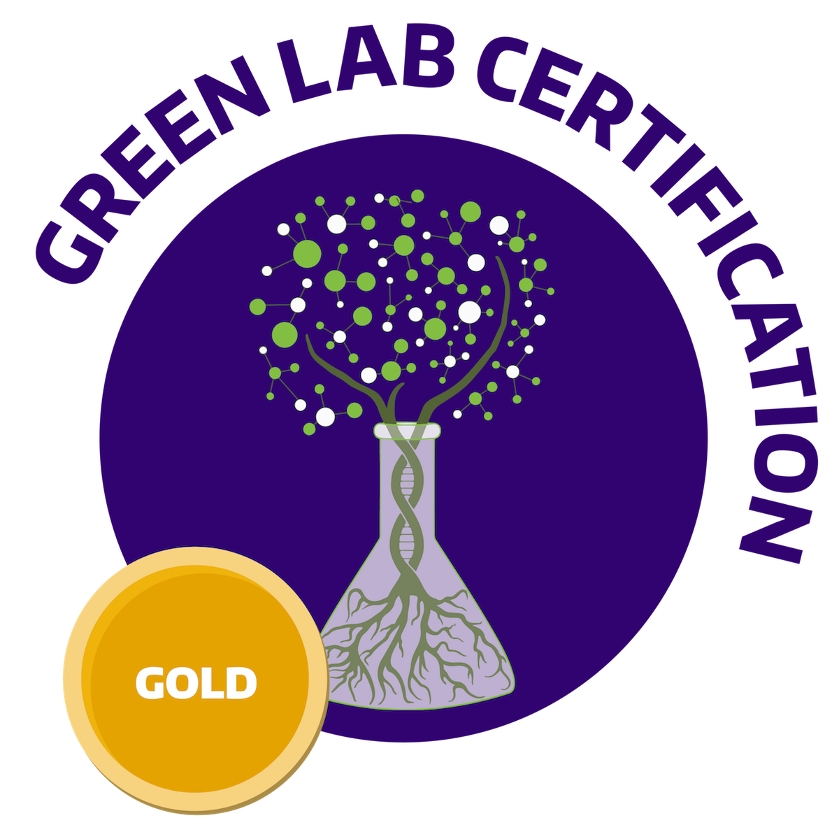 Green Lab Gold Logo