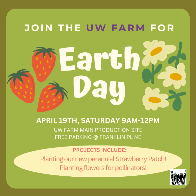 UW Farm Earth Day event