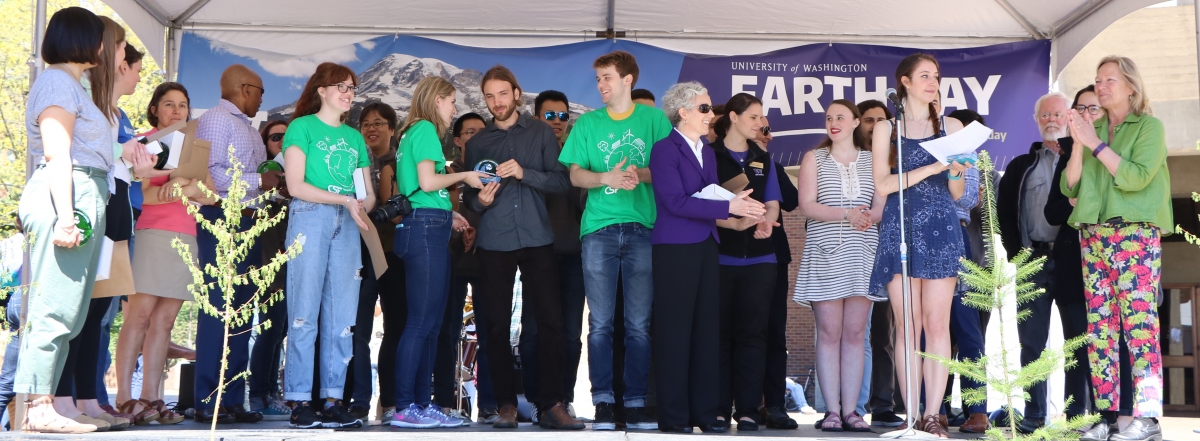 Husky Green Award ceremony