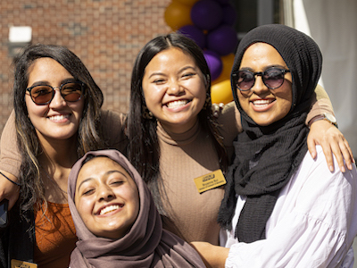 students smiling for a picture