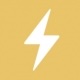 icon of a lightning bolt