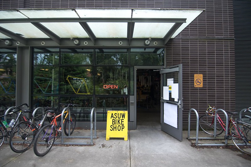 ASUW Bike Shop exterior