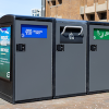 UW outdoor waste receptacles