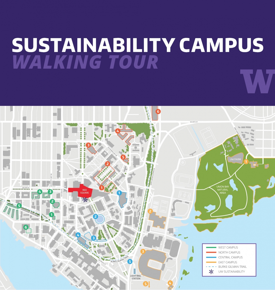 UW sustainable campus walking tour
